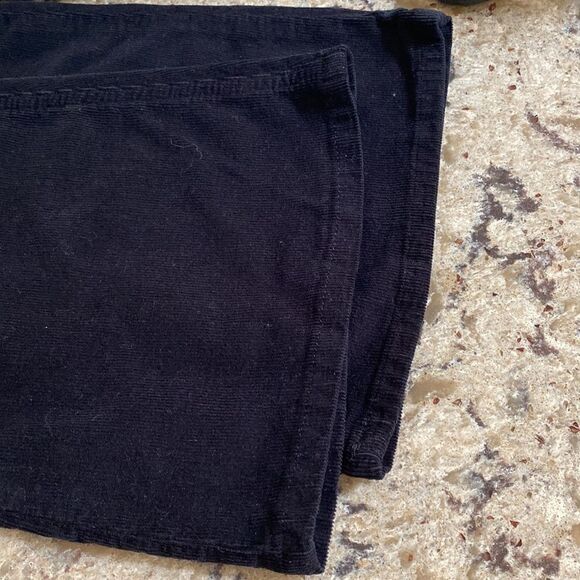 Top shop, Jamie flare, black corduroy jeans - Picture 6 of 7